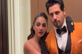 Watch: Kiara Advani Oozes Charm in Black Gown with Her 'One and Only' Siddharth Malhotra