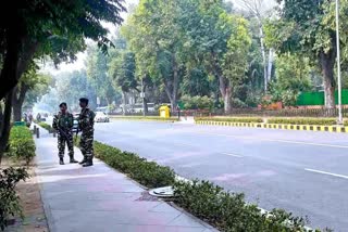 Section 144  Delhi Police  Delhi Chalo March  ದೆಹಲಿಯಲ್ಲಿ 144 ಸೆಕ್ಷನ್​ ಜಾರಿ  ದೆಹಲಿ ಚಲೋ ಚಳುವಳಿ