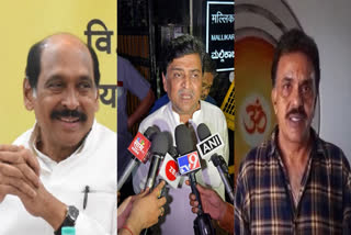 Collage: Manikrao Thakre, Ashok Chavan and Sanjay Nirupam (Source ANI)