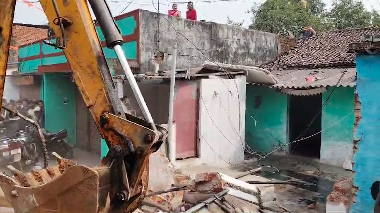 Bulldozer Action Against Killers House