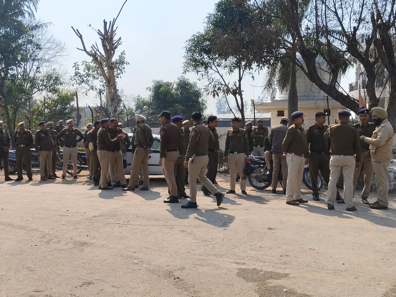 haryana punjab border seal in Kurukshetra