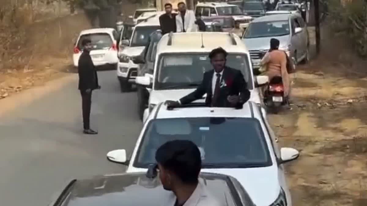 case of stunt in car