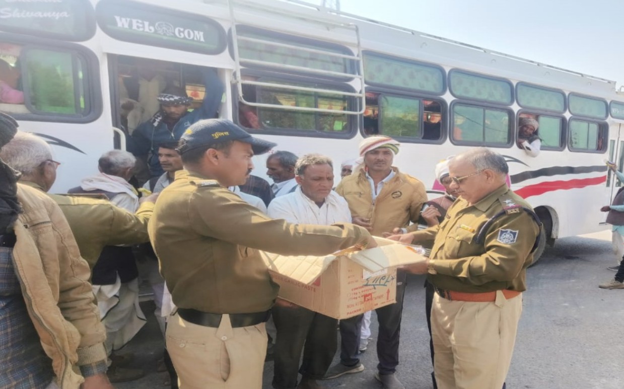 Madhya Pradesh UP Massive Road Route Jam