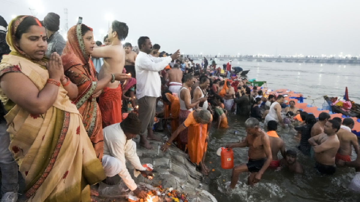 മാഘി പൂർണിമ മഹാ കുംഭമേള  MAGHI PURNIMA SNAN BEGINS  MAHA KUMBH MELA PRAYAGRAJ  MAHA KUMBH MELA 2025