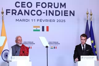 Modi At CEO Forum In Paris