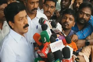 THE ELECTION COMMISSION JOB  AIADMK  MP CV Shanmugam  Suriyamoorthy