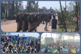 FARMER MOVEMENT ON KHANAURI BORDER