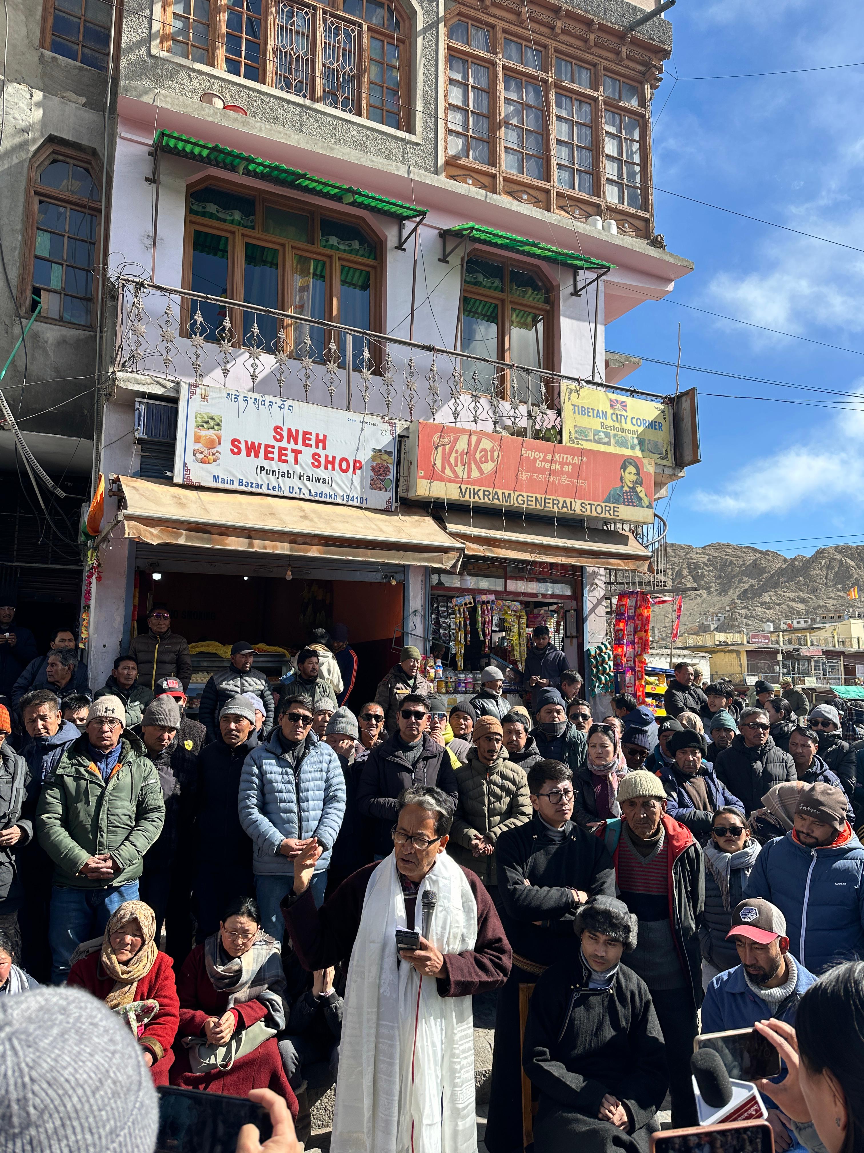 Sonam Wangchuk Expresses Gratitude in ‘Ladakh Thank You Day’ Rally