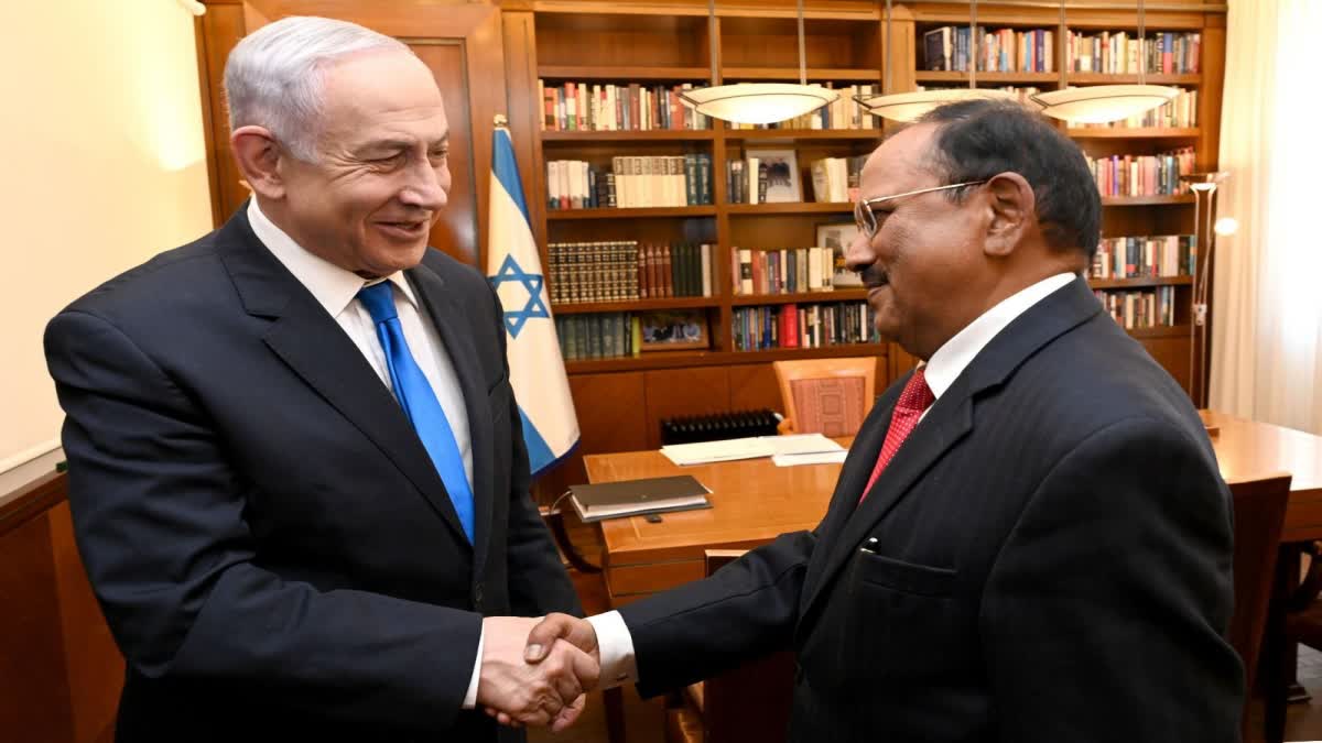 Visit by NSA Doval to Israel