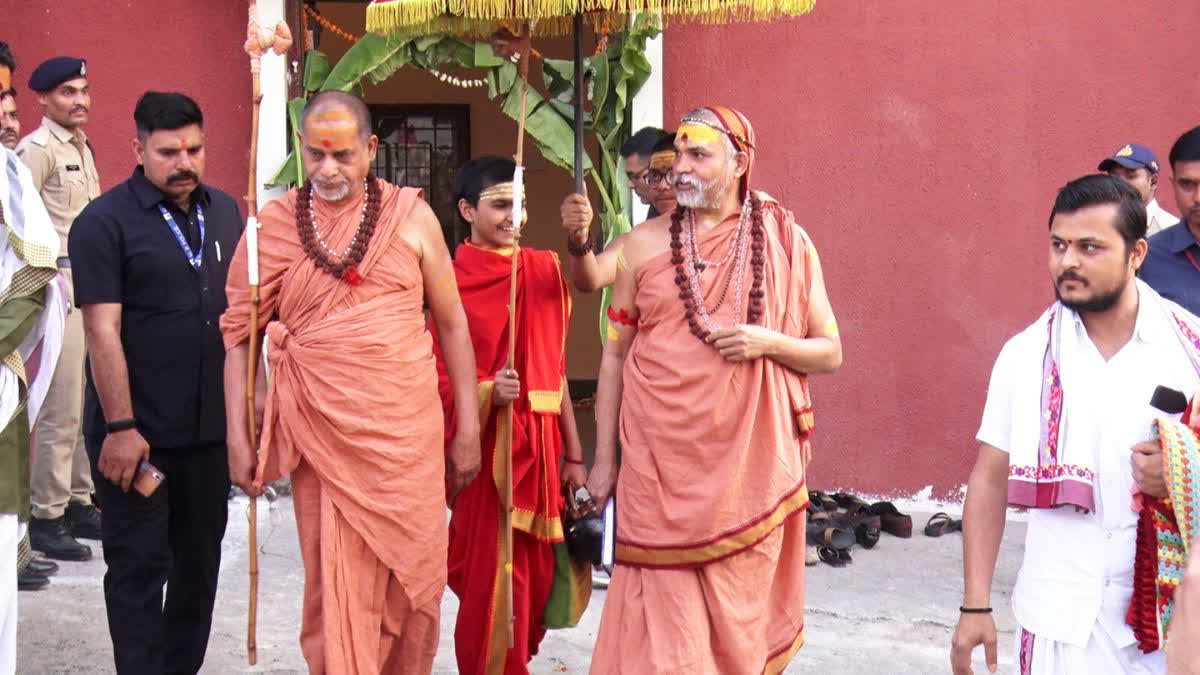 shankaracharya entry in lok sabha