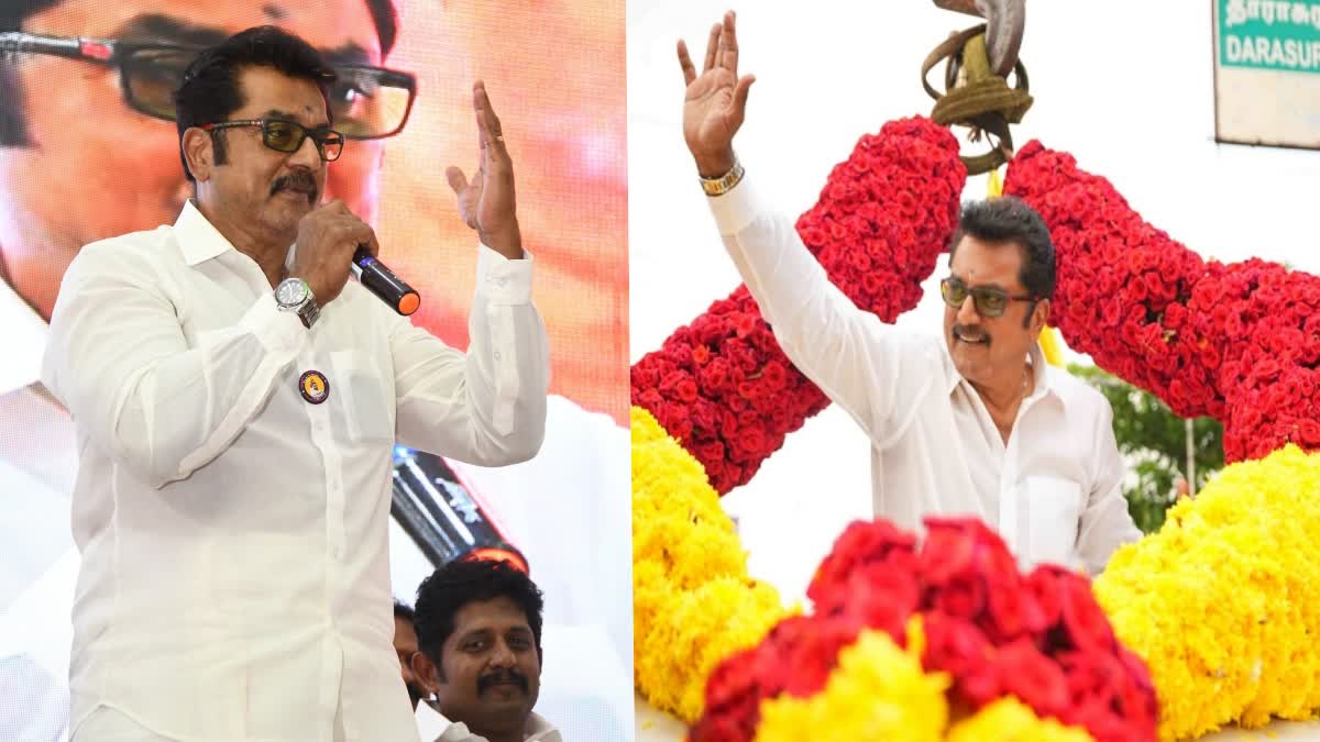 Actor R Sarath Kumar  Tamilnadu  AISMK merges with BJP  All India Samathuva Makkal Katchi