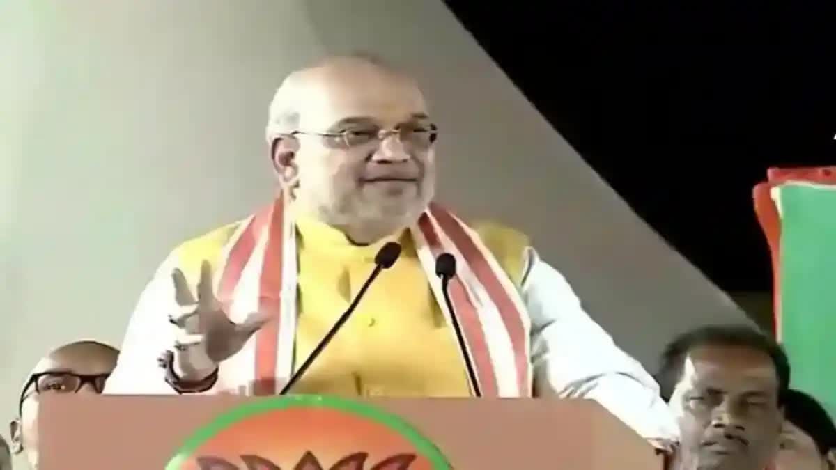 Amit Shah on Telangana tour