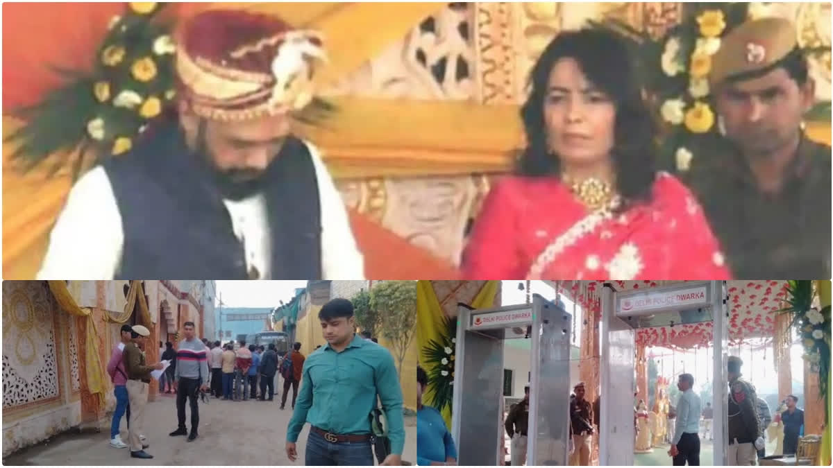 Gangster Sandeep alias Kala Jathedi ties knot with history-sheeter 'Madam Minz' amid heavy security