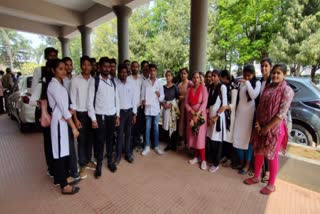 Dhamtari PG College students