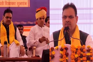 CM Bhajanlal addressed the public