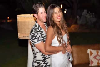 Priyanka Chopra, Nick Jonas Hug and Kiss in Unseen Pics from Their Pre-Wedding Event