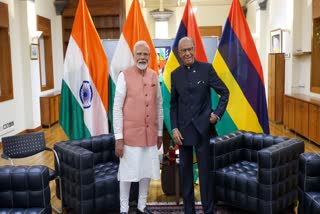 PM મોદી અને પ્રધાનમંત્રી રામગુલામ