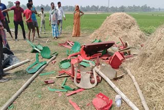 BJP LEADER GRAB VILLAGERS LAND