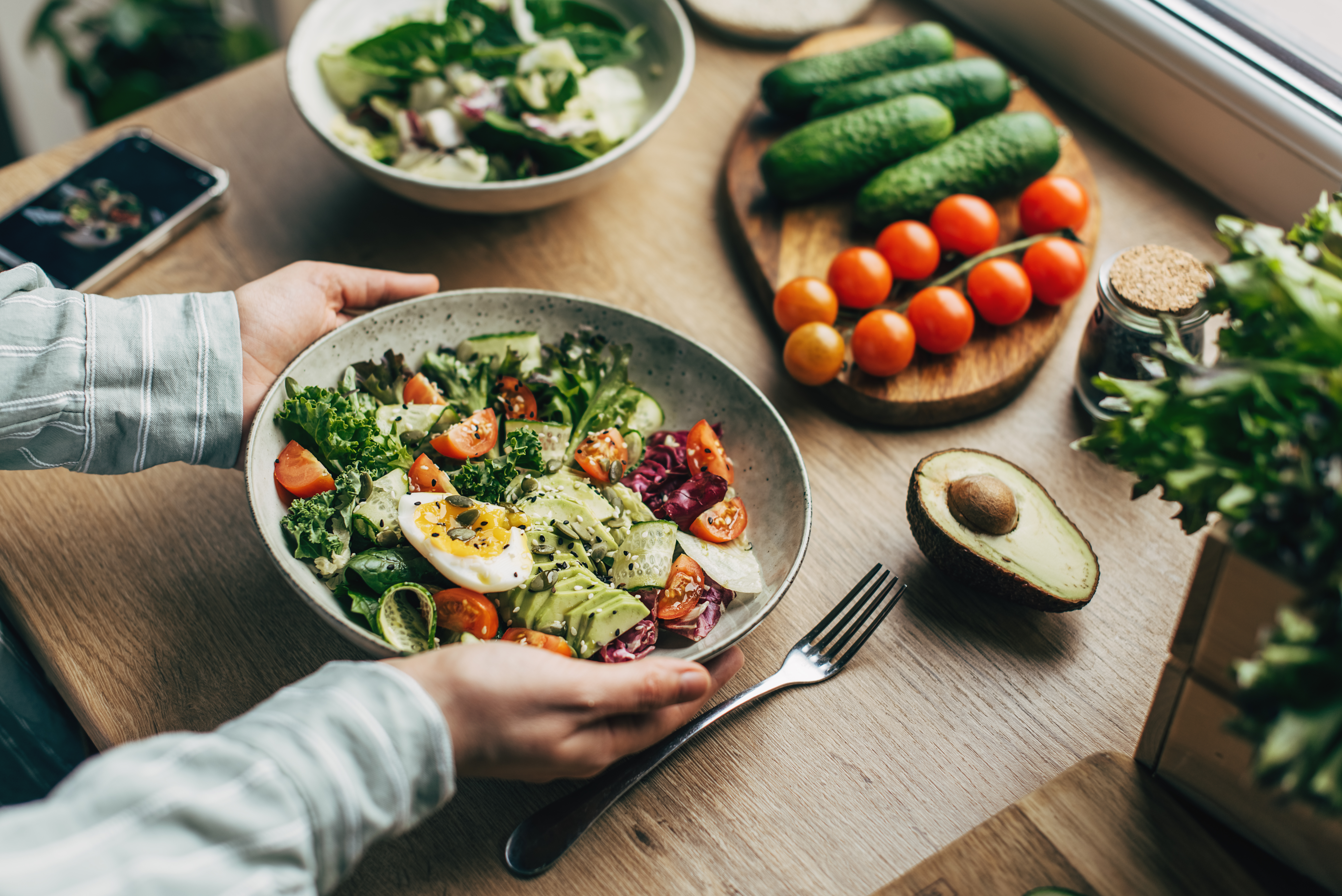 A balanced diet that is rich in essential nutrients can help reduce oxidative stress and inflammation (Representational Image)