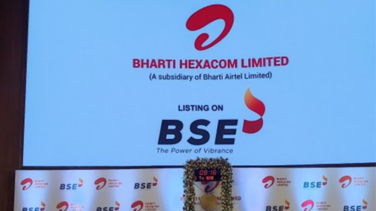 Bharti Hexacom listing today