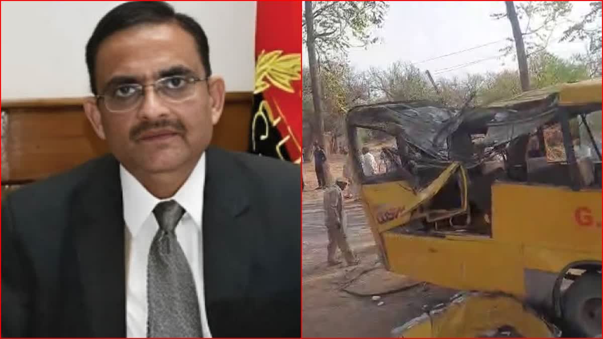 Chief Secretary Tvsn Prasad on School Bus Accident