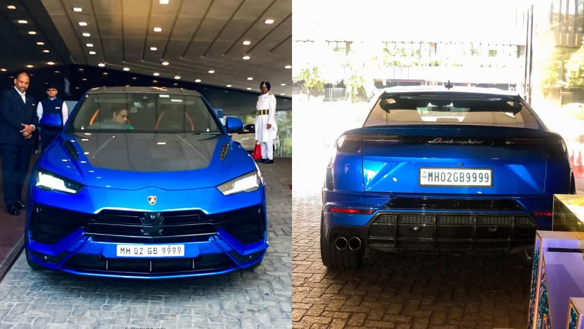 Lamborghini Urus S में Sachin Tendulkar