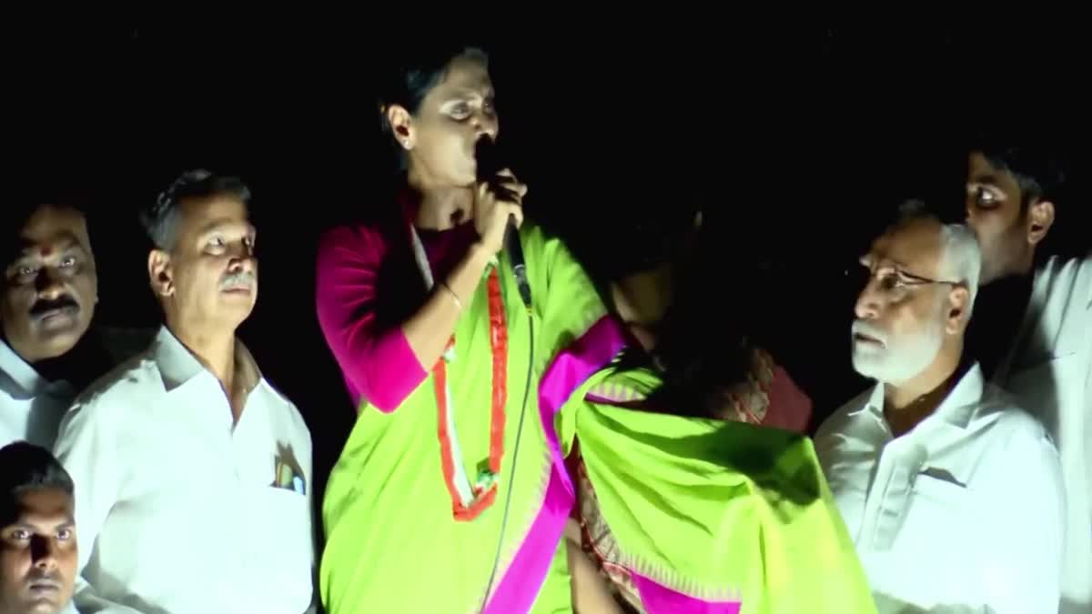 YS Sharmila Election Campaign in Pulivendula