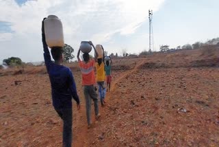 Severe drinking water crisis villages of Mahakaushal