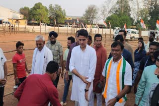 Sachin Pilot reached Jagdalpur