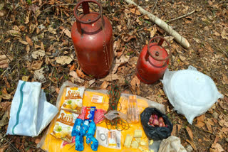 CRPF recovered two cylinder bombs