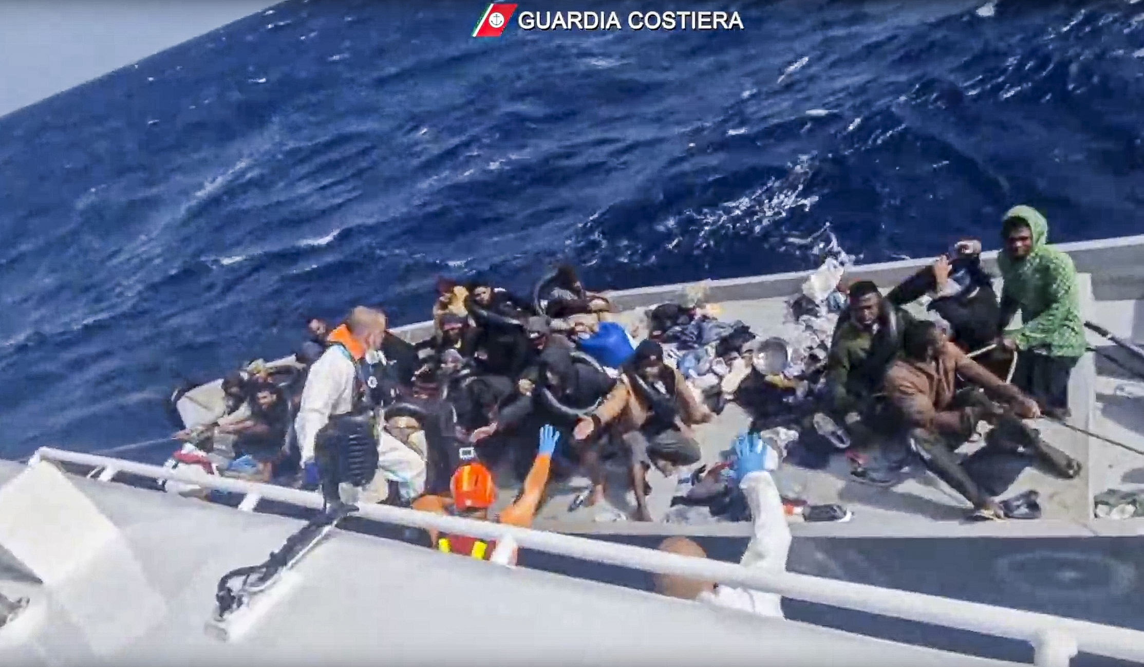 Italian Coast Guard Rescues