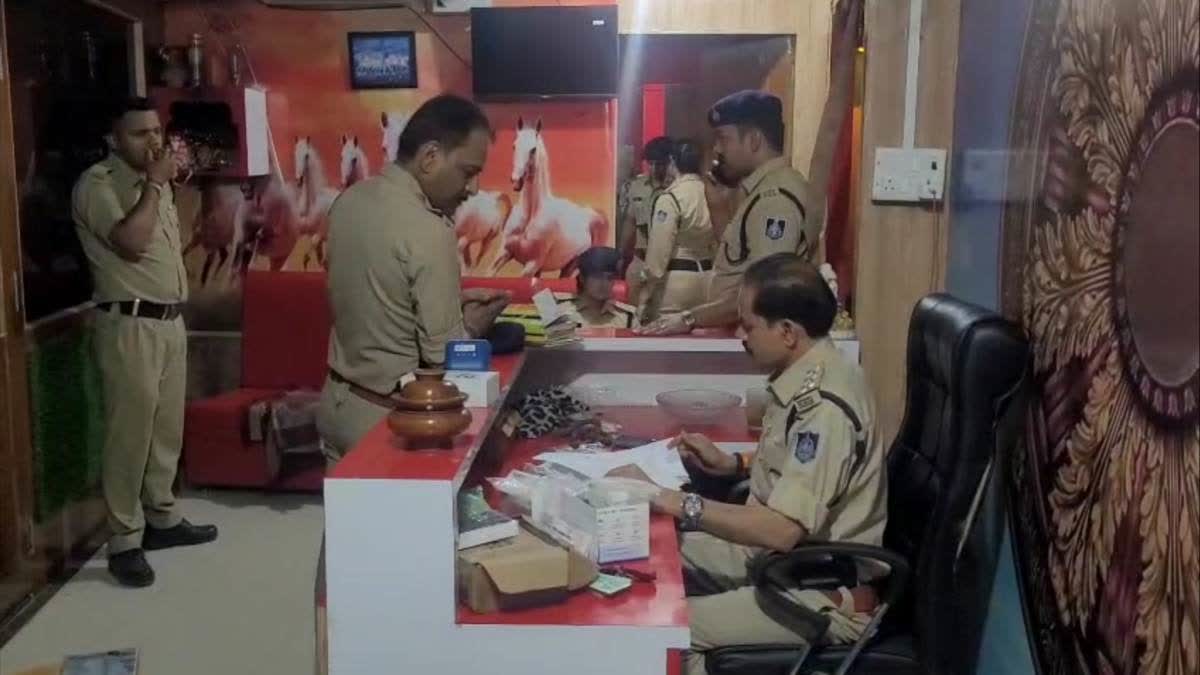 REWA POLICE RAID ON 2 SPA CENTERS