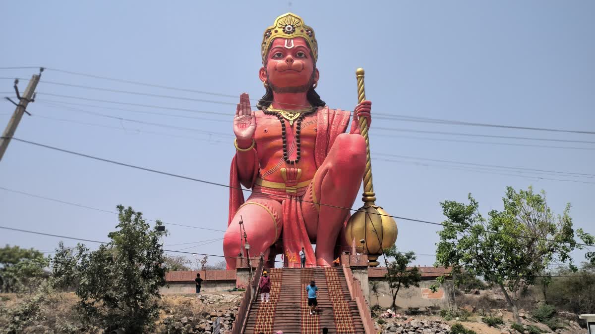 Largest Hanuman Statue In Faridabad