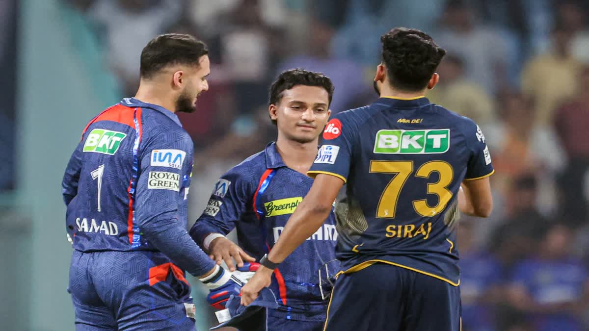 लखनऊ ने गुजरात को 6 विकेट से हराया