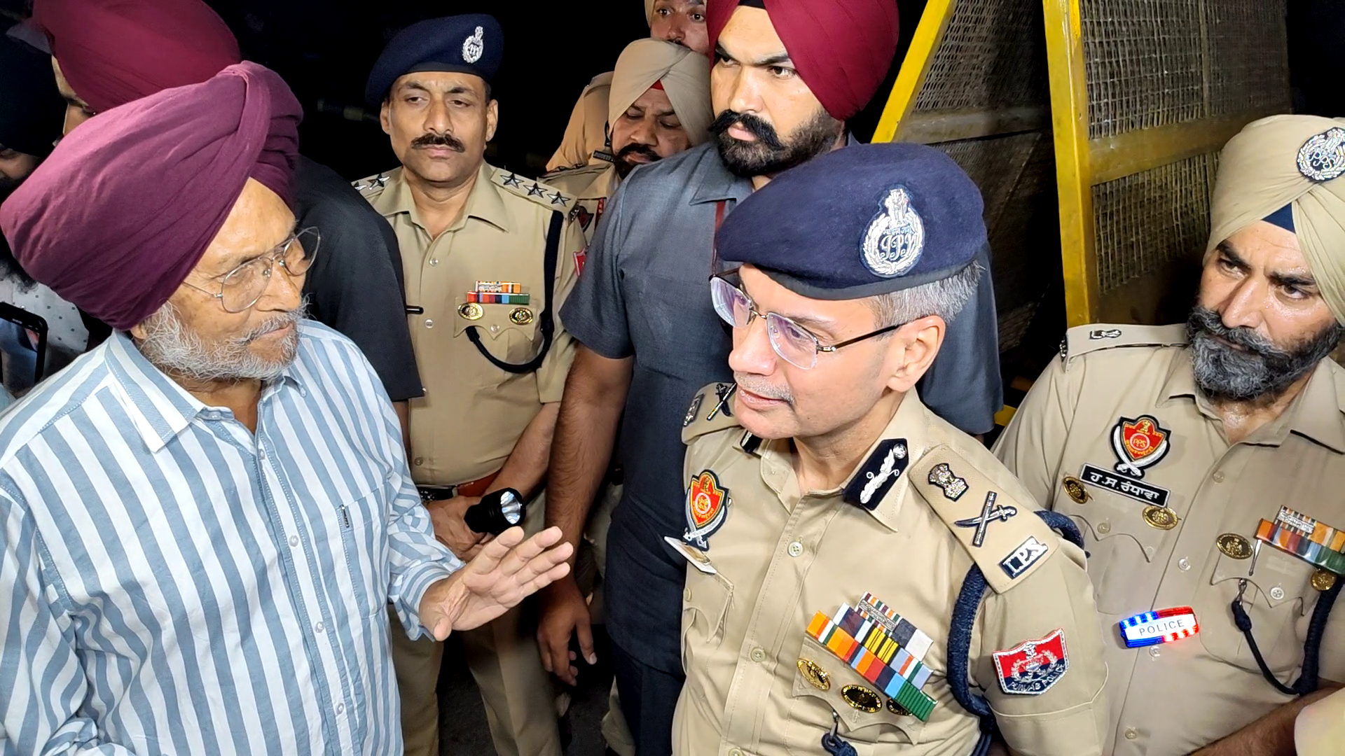 Punjab Police conducts midnight night domination