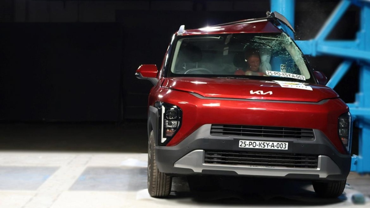 KIA SYROS PRICE KIA SYROS SAFETY RATING KIA SYROS SAFETY FEATURES KIA SYROS BHARAT NCAP TEST