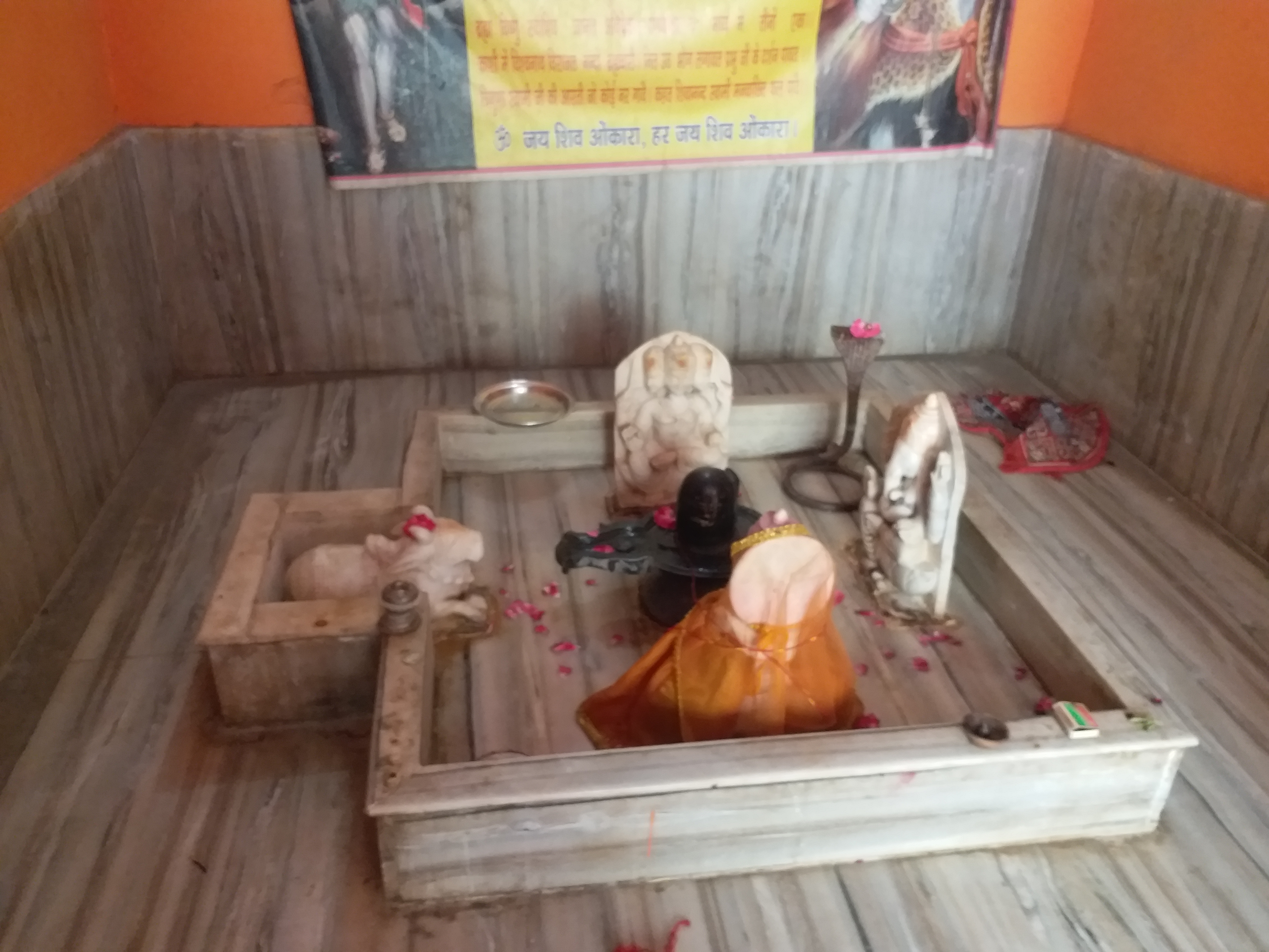 मंदिर परिसर में भगवान महादेव का मंदिर भी है, जिसमें शिव परिवार विराजमान है.