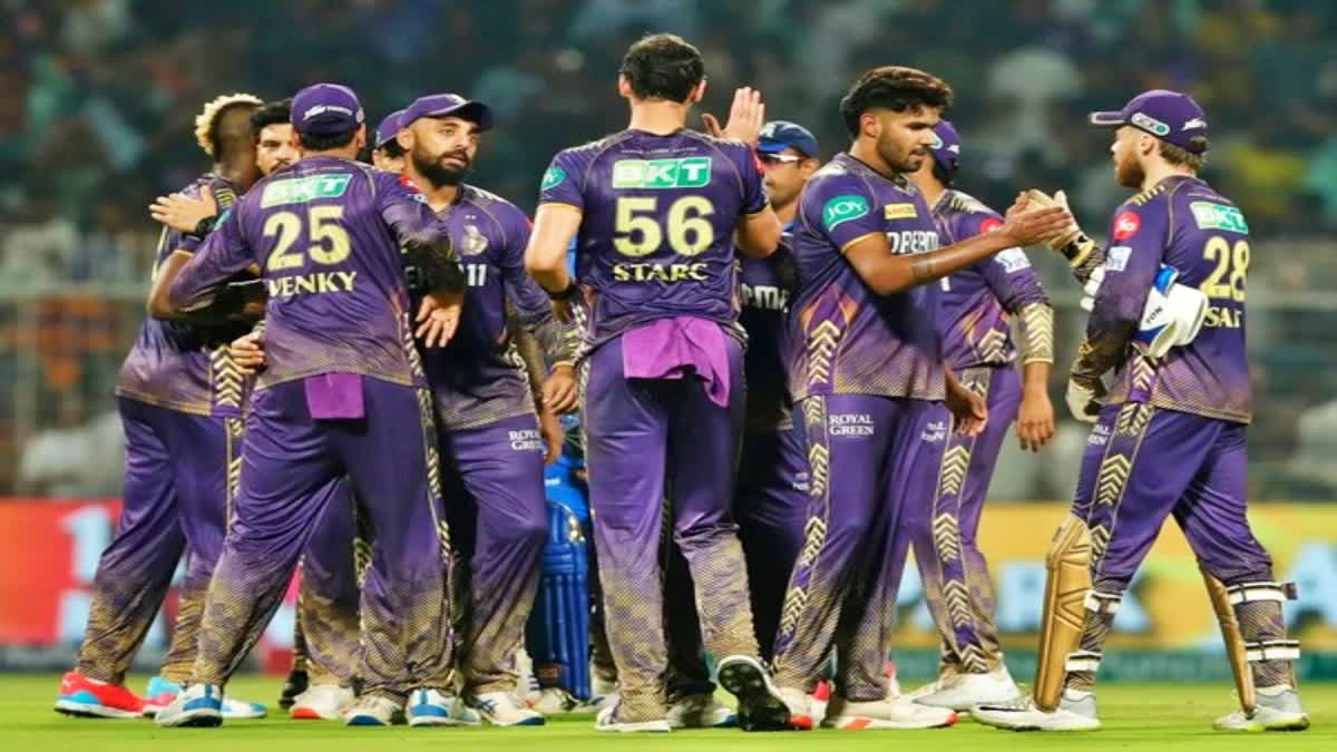 KOLKATA KNIGHT RIDERS BEAT MUMBAI INDIANS BY 18 RUNS