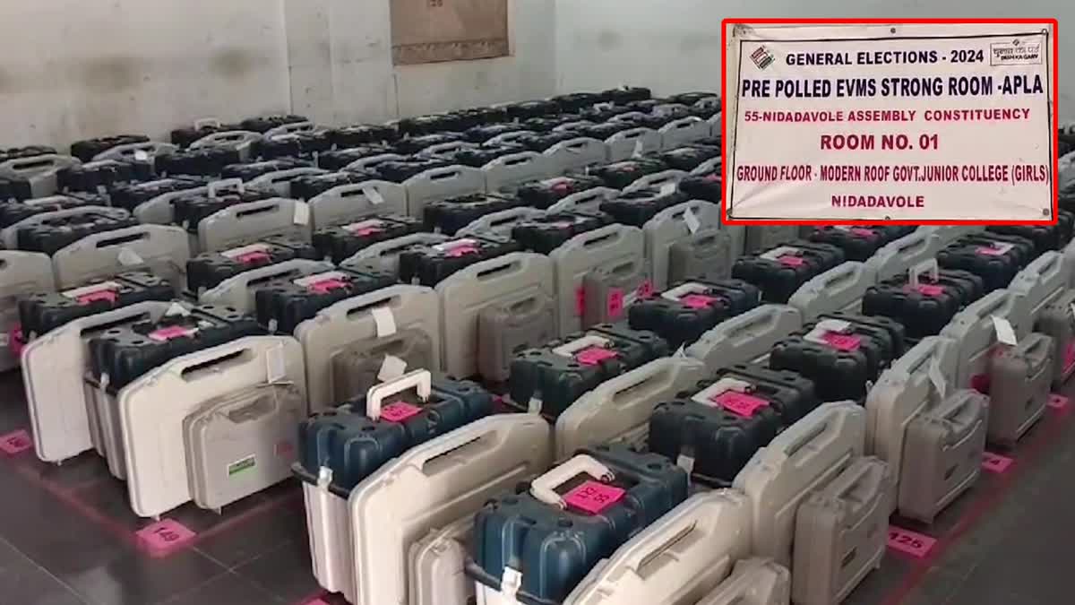 Polling Materials And EVM Machines Distribution For Voting To Polling Stations