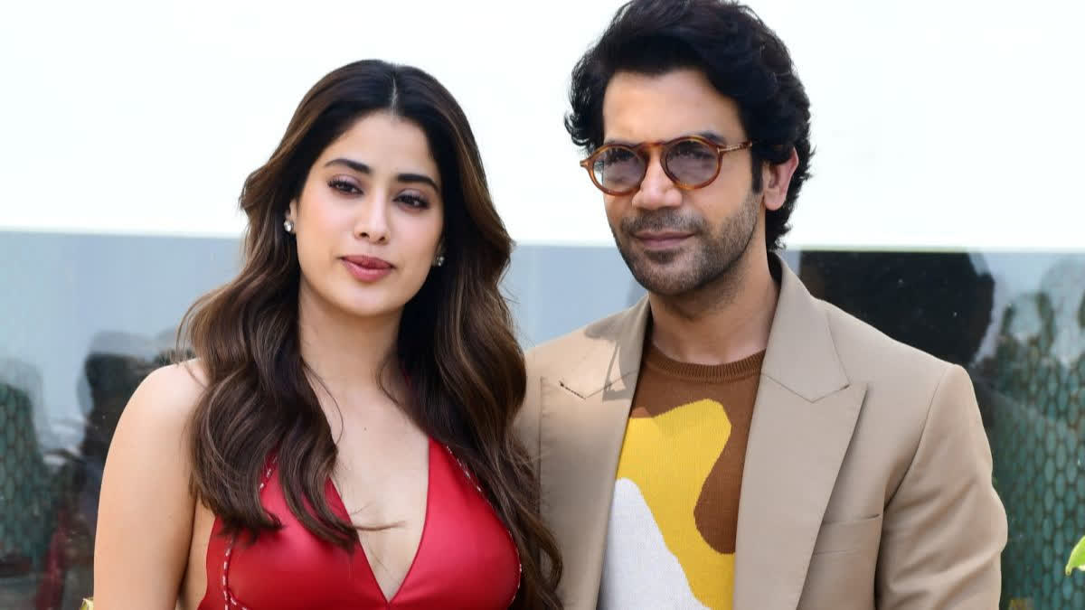 The makers of Janhvi Kapoor and Rajkummar Rao's upcoming film, Mr and Mrs Mahi, drop trailer of the film Sunday. Helmed by Sharan Sharma, the sports drama is bankrolled by Karan Johar.