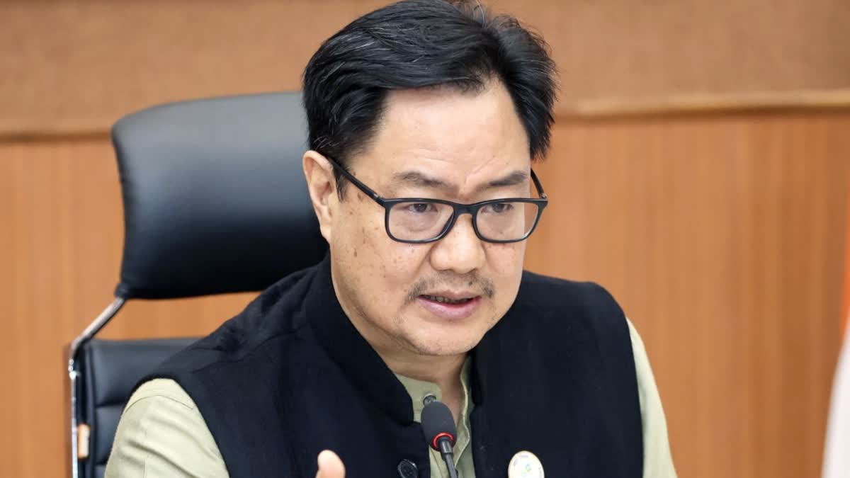 Union Minister Kiren Rijiju