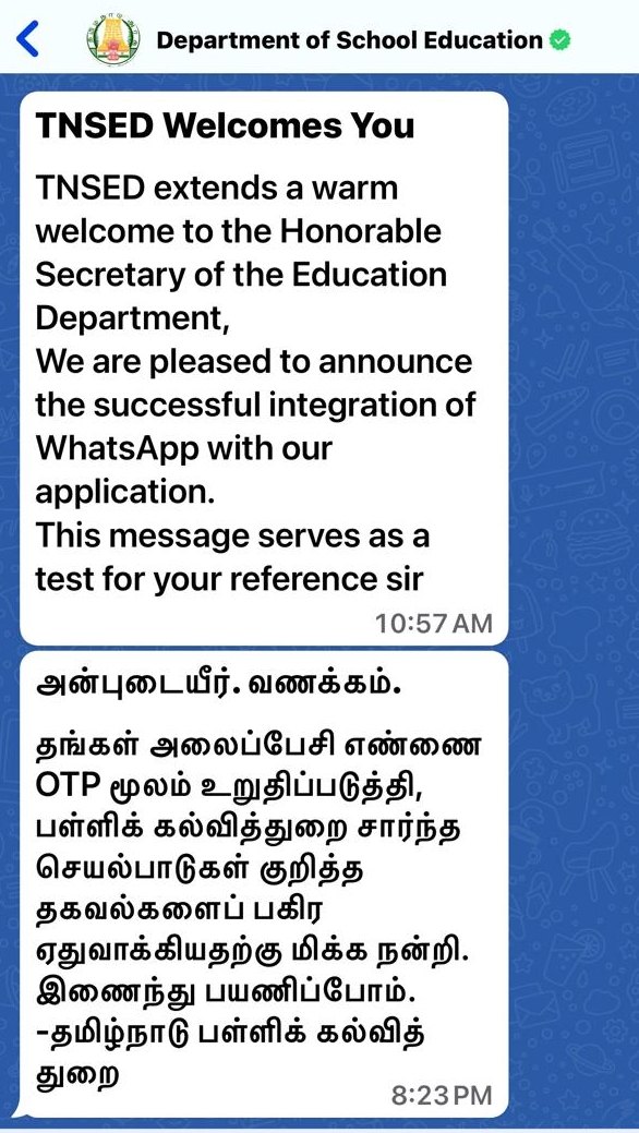 Whatsapp Notification