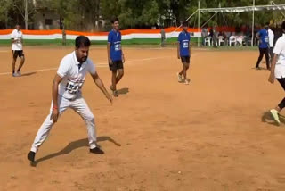 Revanth Played Football in HCU