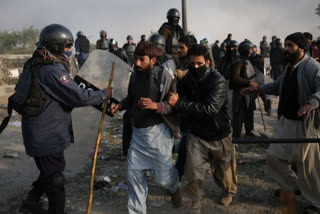 Violent clash in Pakistan occupied Jammu and Kashmir, one officer killed, 90 injured