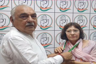 Kailasho Saini joins Congress