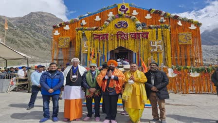 Governor Gurmit singh in Kedarnath