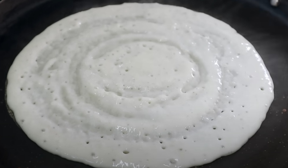 Soft Dosa with Puffed Rice