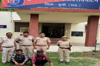 Two accused arrested for setting fire to forest department outpost in Bundi