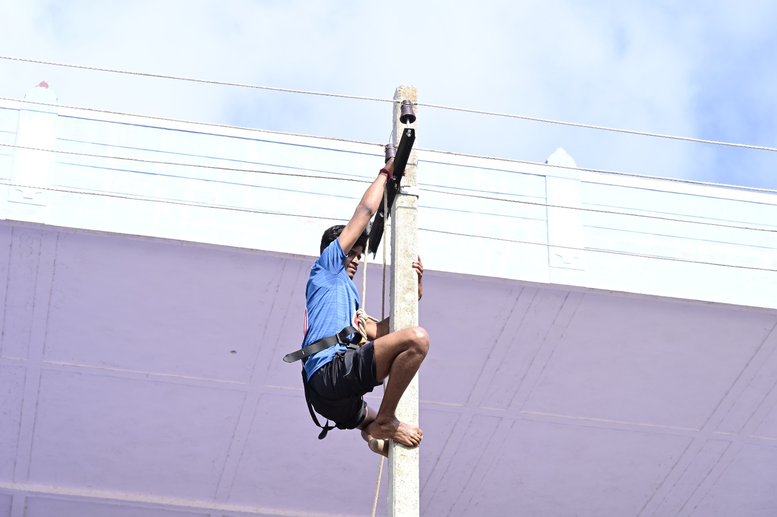 Endurance test for the post of Junior Power Man