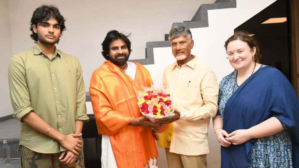 Pawan Kalyan's oath ceremony is set to shine brighter with the presence of his family, including Chiranjeevi's wife, Surekha Konidala, and nephew Sai Dharam Tej, alongside other members of the Mega family.